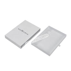 Embalaje personalizado <span class=keywords><strong>de</strong></span> alta calidad con Logo personalizado, caja deslizante blanca con asa <span class=keywords><strong>de</strong></span> cinta, pijamas, ropa <span class=keywords><strong>de</strong></span> noche, túnicas - Product Image 2