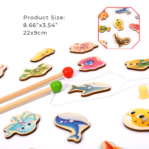2024 toky thiết kế mới bằng gỗ đại dương Câu Cá Trò chơi đồ chơi - Product Image 3