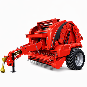 Empacadora de Heno Automática con Accionamiento por Toma de Fuerza (PTO), Envoltura de Hilo y Red, Serie 870, Transmisión por Caja de Cambios, para Cosecha de Forraje Agrícola, 20-50HP, 1 Año de Garantía - Product Image 1