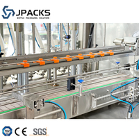 Jerry automatique grande capacité 1L-30L débitmètre massique machine de remplissage 8 têtes sauce au miel noix de coco huile d'olive tambour machine de remplissage
