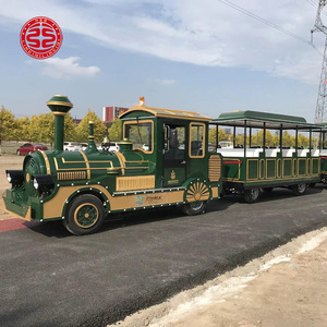 Mini train électrique sans fil, pour centres commerciaux, pour touristes, train route, à vendre, bon marché, collection - Product Image 2