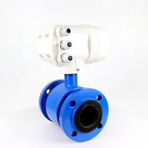 Medidor de flujo magnético industrial <span class=keywords><strong>digital</strong></span> de 4 pulgadas para gas líquido, AIRE, ACEITE, medidas de agua residual, leche, álcali, salida de Acid-4-20mA - Product Image 4