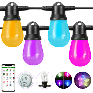 2094 칩 rgb 문자열 전구 픽셀 빛 5050 확산 도매 체인 구멍 액션 항목 터널 <span class=keywords><strong>led</strong></span> 전구 문자열 빛 - Product Image 3