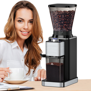 Cafetera Comercial de Alta Calidad con Molinillo de Especias y Granos, Máquina de Café de Alta Calidad - Product Image 6