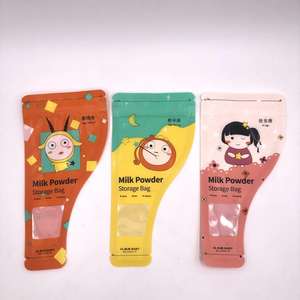맞춤형 BPA 프리 아기 음식 보관 가방 분유 디스펜서 휴대용 일회용 아기 급식 가방 - Product Image 6