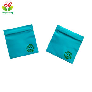 Túi Nhựa Logo Tùy Chỉnh Chất Lượng Cao Trang Phục Màu Đen PE Thân Thiện Với Môi Trường Túi Khóa Kéo Trong Suốt Trang Phục Quần Áo Trong Suốt - Product Image 1