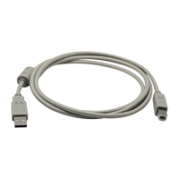 Câble d'imprimante USB A vers B UOTEK USB 2.0 Mâle Magnétique OD4.5 1.5M Gaine PVC Blindage Tressé