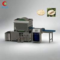 Machine commerciale automatique 6QP-1600-R pour la fabrication de feuilles de rouleaux de printemps, de lumpia, de samosas et de peaux de rouleaux aux œufs