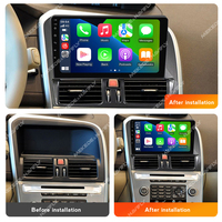 MEKEDE Android 8 cœurs 8+128G Moniteur d'appui-tête pour Volvo XC60 2009 -2017 WIFI GPS BT GPS Car-play Caméra 360° Écran partagé GPS de voiture