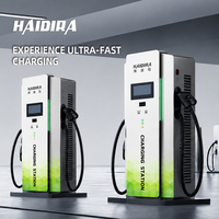 HAIDIRA 80kW 120kW 160kW 240kW Chargeur Commercial pour Véhicules Électriques Double Pistolet CCS2 Station de Recharge Rapide DC OCPP 1.6J