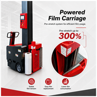 Akıllı Streç Film Robotik Mobil Palet Sarma Makinesi/robot Streç Paketleme Palet Sarıcı
