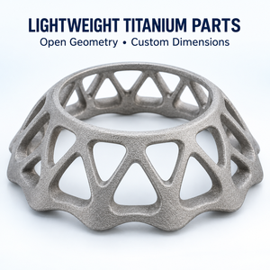 Service d'impression 3D sur mesure en alliage de titane, fusion laser sélective, tolérance de 0,01 mm, structures en treillis légères - Product Image 4