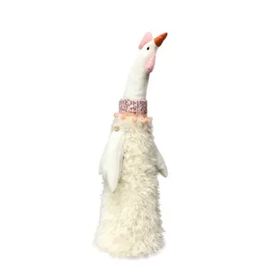 Personalizado nuevo artware animal de la felpa de pollo de Pascua cuerpo de gallina decoración hogar