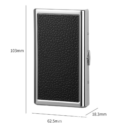 Lengthening 10cm Metal Portable Long Cigarette case Pocket Mirror Fashion  Creative Double-sided Cigarette Box| Alibaba.com