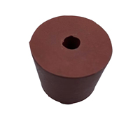 Bouchons en silicone moulés PULI Zhejiang avec trous de ventilation, produits en caoutchouc de haute qualité
