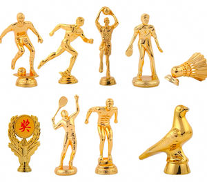 Trofeo de fútbol mundial de metal personalizado, Guante de Oro y zapatos, regalos promocionales para Halloween y Navidad, otorgados por Año Nuevo - Product Image 2