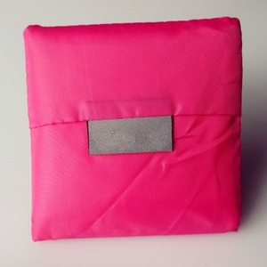 Bolsa de Compras Plegable Personalizada de Poliéster, Impresión Digital, Ecológica, Reutilizable, con Correa para el Hombro, OEM - Product Image 1