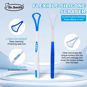 Wholesale High Quality Tongue <strong>Scraper</strong> for Adults to Eliminate Bad Breath Natural <strong>Tooth</strong> Brush Oral Care Oral Hygiene Products - Product Image 2