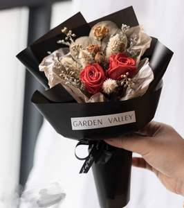 TIKTOK — <span class=keywords><strong>Bouquet</strong></span> de fleurs romantiques, boîte pour cadeau d'anniversaire, même Style - Product Image 5