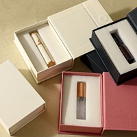 Boîte Cadeau Échantillon de Parfum & Rouge à Lèvres, Emballage Cosmétique en Gros, Boîte Vide Personnalisable avec Logo en Relief, Insert Éponge Rectangulaire