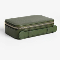 Trousse de Maquillage Portable en Cuir PU avec Fermeture Éclair, Indispensable pour les Voyages, Personnalisable, pour Femmes, Étui Professionnel pour Pinceaux