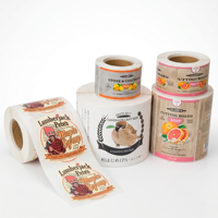 Autocollants en vinyle imperméables personnalisés, étiquettes adhésives en rouleau pour emballage, impression de logo de marque pour bocaux de bougies, bouteilles, boîtes cadeaux, artisanat