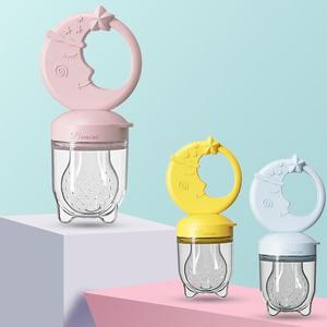Nouveau Distributeur d'Aliments pour Bébé en Silicone <span class=keywords><strong>Sans</strong></span> <span class=keywords><strong>BPA</strong></span> 2025, Sucette <span class=keywords><strong>Grignoteuse</strong></span> à Fruits Écologique Personnalisable à Débit Lent pour 0-12 Mois - Product Image 5