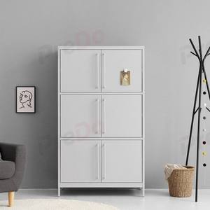 Armario de Hierro Plegable Hecho a Mano con Asa Reemplazable, Elegante Vitrina para Organización en Sala de Estar, Dormitorio, Oficina y Entrada - Product Image 4