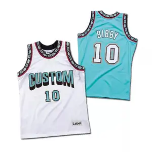 Wholesale Custom Sublimation High Quality Basketball Uniform Youth Latest Embroidery Mens Blank Basketball Jersey Design