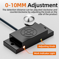 Capteur de proximité capacitif E2K-F10MC MDCN NC NO NPN PNP avec distance de détection de 10MM