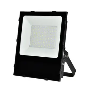 200W schwarz Aluminium wasserdicht LED Flutlicht im Freien Best Sale wiederauf ladbare Flutlicht LED