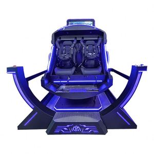 Simulador de Movimiento VR de Doble Asiento, Máquina de Cine de Realidad Virtual, Equipo de Juego de Experiencia Inmersiva para Parques de Atracciones - Product Image 1