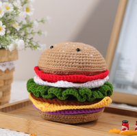 Ensemble de démarrage pour crochet et tricot pour adultes Kit d'artisanat textile pour cactus et plantes pour débutants