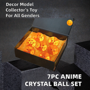 7 pz/set 4.3cm PVC sfera di cristallo Gonku modello giocattolo 7 stelle resina dragonate palline <span class=keywords><strong>Z</strong></span> <span class=keywords><strong>Anime</strong></span> figure collezione modello in scatola decorativo - Product Image 2