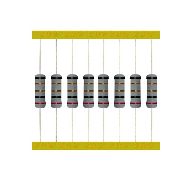 Anti surge KNP  5 Watt  2 Ohm  Resistor Wirewound,2 Ohm Resistor Color Code,Wire Wound Resistors