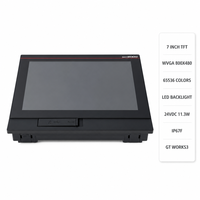 Pantalla Táctil HMI GT2107-WTBD de 7 Pulgadas, 800X480, 24VDC, IP67F, GOT2000, Automatización Industrial