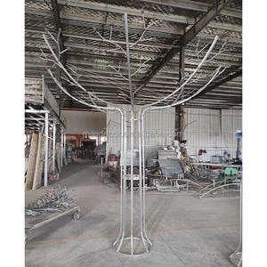 마일 사용자 정의 금속 흰색 웨딩 무대 배경 스탠드 대형 분리 가능한 원형 기둥 간단한 스타일 - Product Image 6