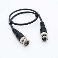 CCTV Video Cámara DVR Macho a macho BNC Conector Cable coaxial RG59 BNC 75 Ohm BNC Cable coaxial