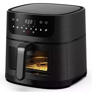 New Product Steel Coverbasket Deep Air Fryer With Weighing Scale 8L 7L 6L Digital <b>Control</b> Oil Free Deep Fryer New Product Steel - Product Image 2