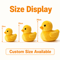 Fabricant OEM/ODM de jouets en peluche de canard super doux sur mesure, directement de l'usine, pour marques de distributeurs et commandes en gros, anti-stress