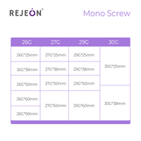 Fil tenseur mono-épine R PDO/PCL/PLLA coréen 26/29G 38mm ISO/CE pour la formation en esthétique et le lifting du visage – OEM/ODM disponible