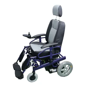 热销折叠式电动轮椅便携式折叠式残疾人电动轮椅