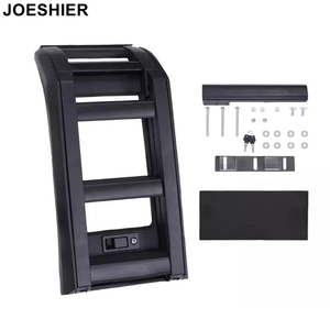 Escalera Lateral de Aleación de Aluminio JOESHIER en Negro y Plata para Land Rover Defender 2020+ 90 110, Alta Calidad, Capacidad de Carga Superior a 100 kg - Product Image 1