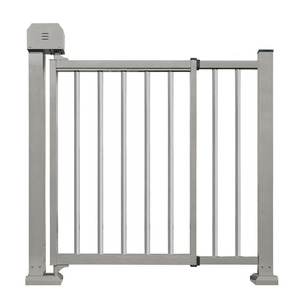 Tự Động Có Thể Thu Vào Thép Không Gỉ Đu Mở Phong Cách Cổng Cho Biệt Thự Vườn Nhà Điều Khiển Từ Xa Gấp Nướng Thiết Kế Căn Hộ - Product Image 6