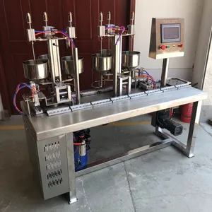 Cheap Small space Fully Automatic Kids watercolor Painting liquid filling machine art color ink box packaging production line