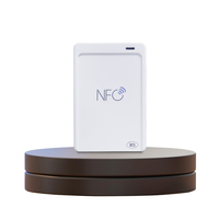 Lector de Tarjetas de Control de Acceso Inteligente sin Contacto NFC ACR1552U USB 13.56MHz ISO14443A Material ABS Rango de Lectura de 5-10cm