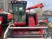 Moissonneuse-batteuse automatique avec moteur, boîte de vitesses et transmission pour blé, riz, maïs, 100-150 CV, 2300 mm, haute productivité, compatible IoT pour l'agriculture