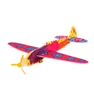 Vente en gros <span class=keywords><strong>pas</strong></span> <span class=keywords><strong>cher</strong></span> DIY EVA Foam Flying Plane Toy Outdoor Kids Airplane Structure - Product Image 5