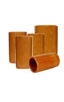 Kit de ventouses traditionnel chinois pour massage, thérapie corporelle, ventouses en bambou carbonisé pour la santé