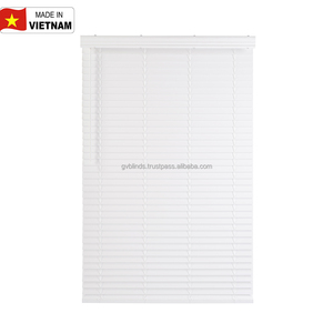 Hot Sale Modern Design Cordless PVC <b>Venetian</b> <b>Blinds</b> White Motorized Roller Window Curtains Child Safety Automatic Shades Vietnam - Product Image 1